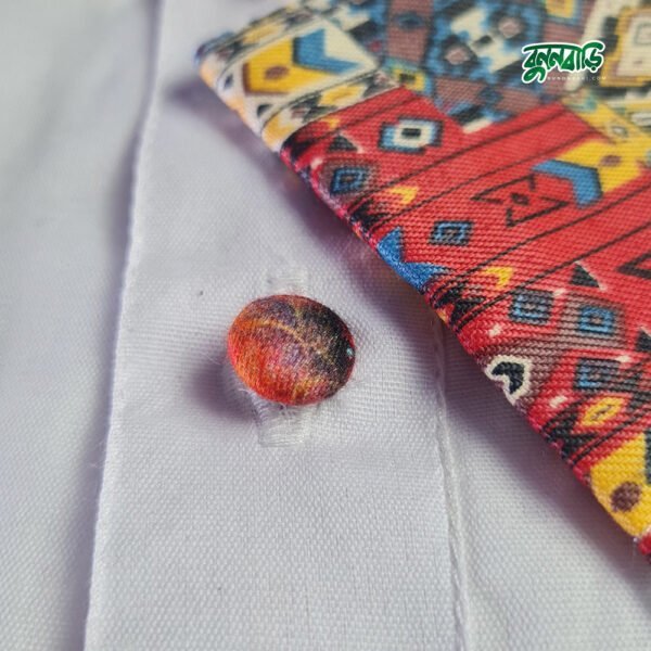 Mix Cotton Panjabi (MCB White)