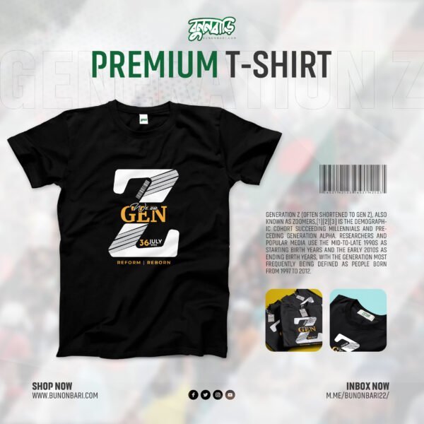 Gen-Z Special Premium T-Shirt Combo