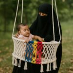 পাটের সুতার তৈরী বাচ্চাদের দোলনা